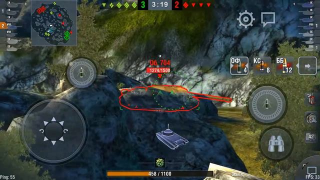 Борщ Rhm-Borsig WT | WORLD OF TANKS BLITZ смотреть онлайн