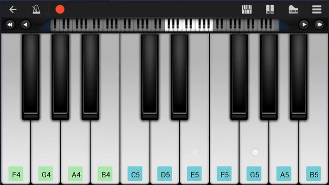 How to play World's Smallest Violin by AJR on Mobile Piano (Tutorial) смотреть онлайн