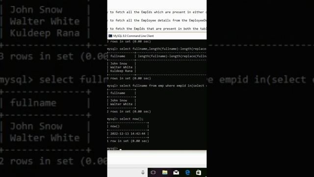 SQL query for date and time function смотреть онлайн