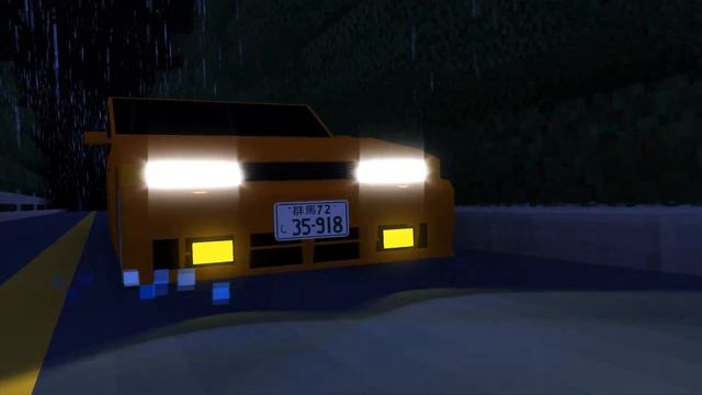 Initial D Battle Stage - AE86 Vs S14 (Minecraft Animation) смотреть онлайн