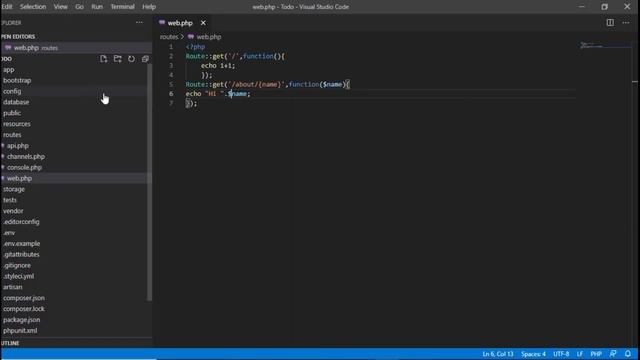 Laravel Tamil Beginner tutorial - Routing part 2 #v6 смотреть онлайн