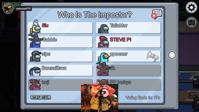 5FU IS ALL POWERFUL Even When Completely Silent as Impostor... | Hafu 5up Among us смотреть онлайн