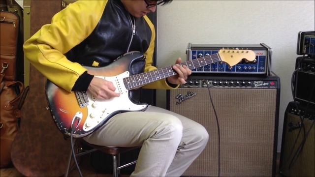 MJT Aged guitar 1P Alder S-Type Large head- Super Reverb Tone Tubby смотреть онлайн