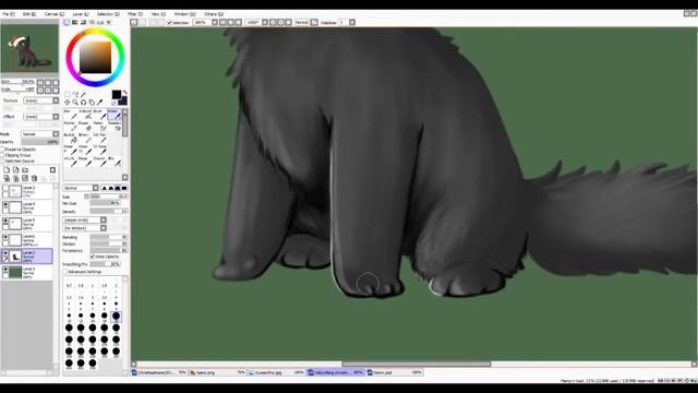 Paint Tool SAI│Рисунок #5 смотреть онлайн