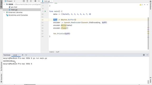GO-Lang: Encode serta decode file dari dan ke base64 смотреть онлайн