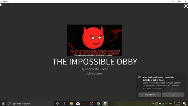 What happends if you Exploit/Hack Impossible Obby in Roblox смотреть онлайн