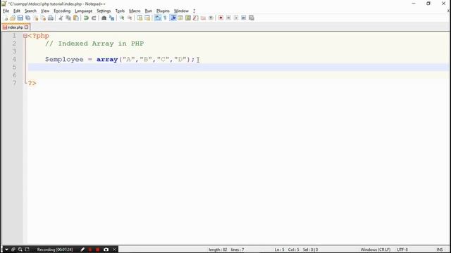 PHP MYSQL Tutorial for beginners in Hindi | LESSON 11 : Array in PHP (part-1) | techedu001 смотреть онлайн