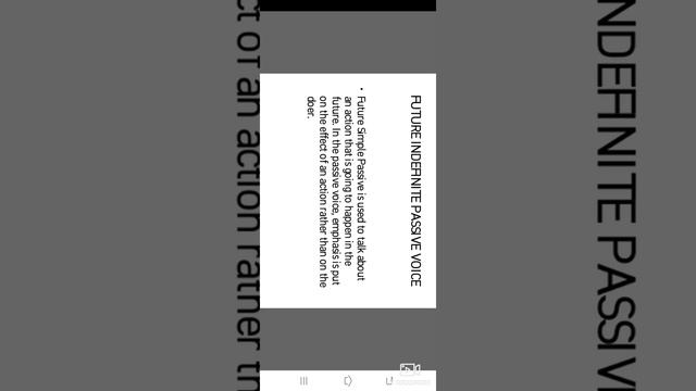 FUTURE INDEFINITE (PASSIVE VOICE ) смотреть онлайн