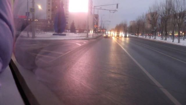 Поездка на троллейбусе Тролза-5275.03 «Оптима» № 1451 по маршруту №2 в Казани . (13.12.2021) смотреть онлайн