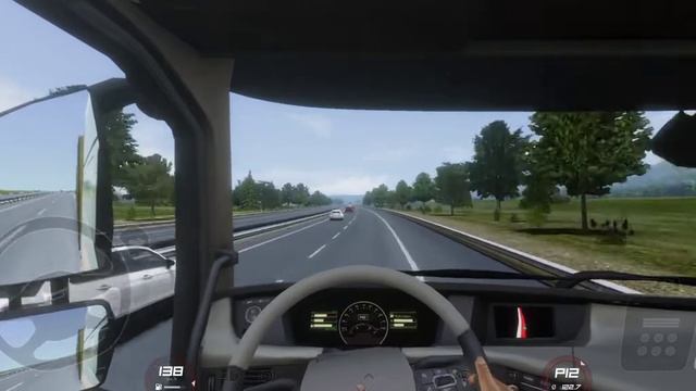 Crashing a Truck in Truckers of Europe 3 (Volvo v70) смотреть онлайн