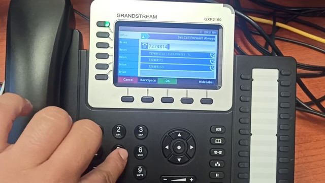 How To Setup Call Forwarding -- GXP2160 Grandstream смотреть онлайн