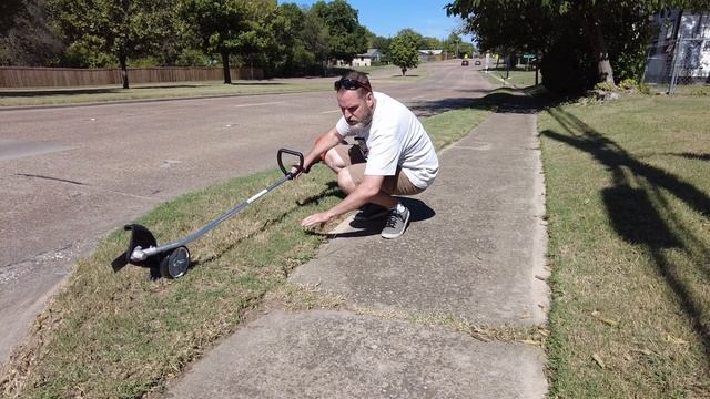 Electric Roybi 40v "Expand It" edger vs Echo 2-stroke power edger смотреть онлайн