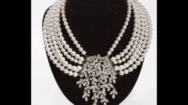 Pearl Diamond Jewellery Necklace Set For Marriage 2009 смотреть онлайн