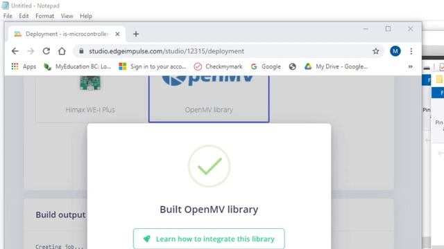Edge Impulse and the Arduino PortentaH7 vision shield with OpenMV micro-python смотреть онлайн