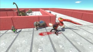 Impossible Maze - Mini Bosses Team ARBS | Animal Revolt Battle Simulator