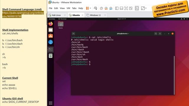Сравнение командных оболочек (shell) - bash и zsh смотреть онлайн