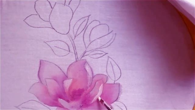 Необычные поделки. Роспись ткани. Крафты. Поделки. смотреть онлайн