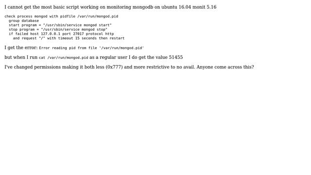 DevOps & SysAdmins: monitoring mongodb with monit смотреть онлайн