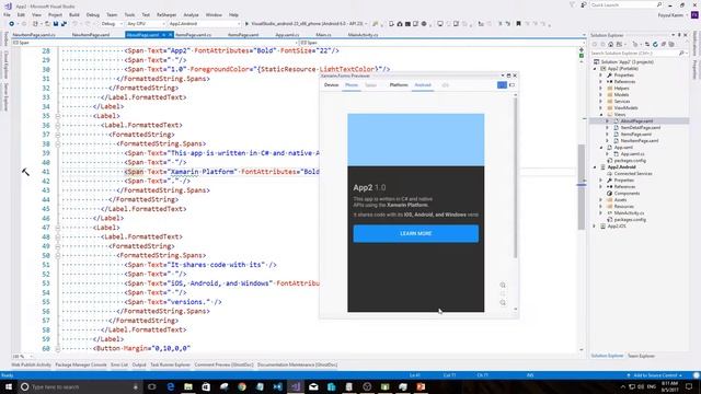 (Bangla) Xamarin 1.7 - First App Forms Preview смотреть онлайн