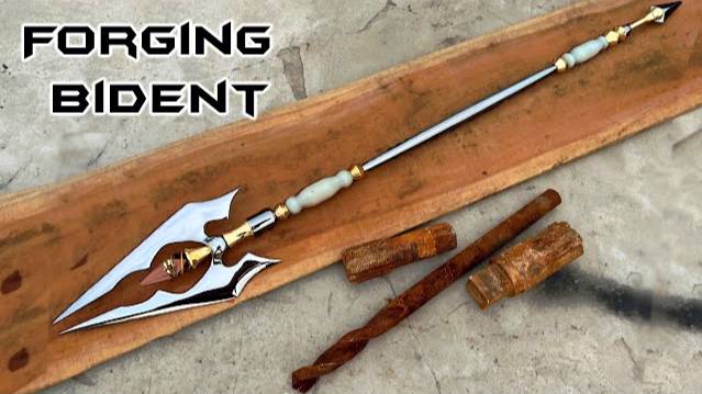 Forging HADES BIDENT Out Of Thread Tap