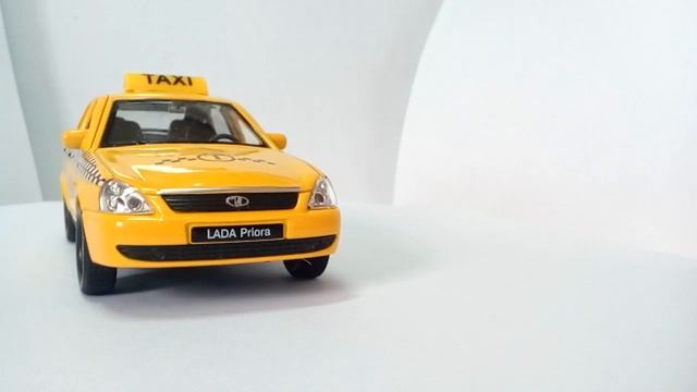 Лада приора такси , масштабная модель смотреть онлайн