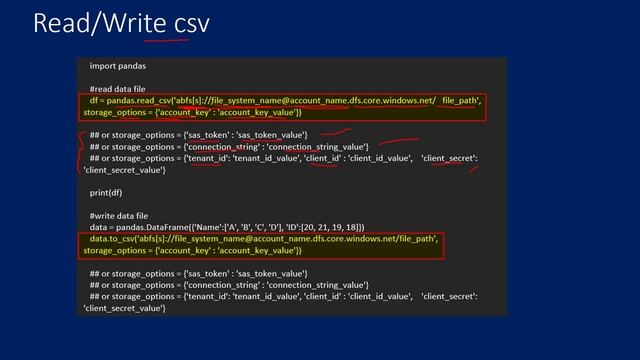 30. Pandas to read/write Azure Data Lake Storage Gen2 data in Apache Spark pool in Synapse Analytic смотреть онлайн