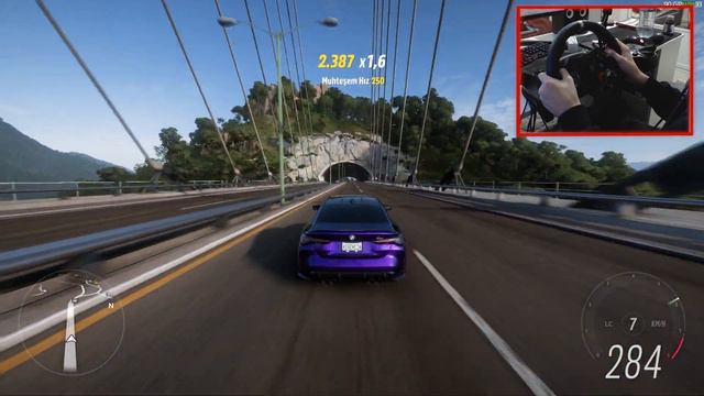 BMW M4 Competition Coupe - Forza Horizon 5 [ Logitech G29 ] смотреть онлайн