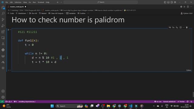 How to write program for palindrome using python смотреть онлайн