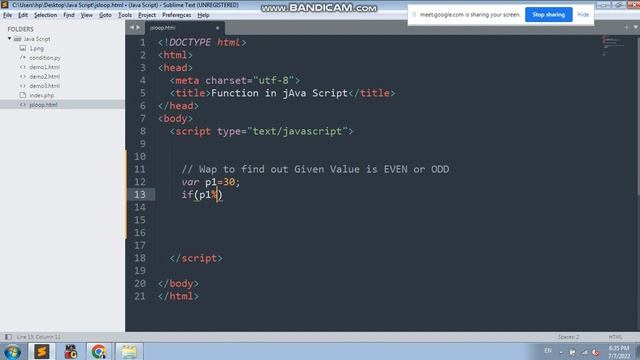 Find out Even Odd Program in Java Script | Complete Js Program смотреть онлайн