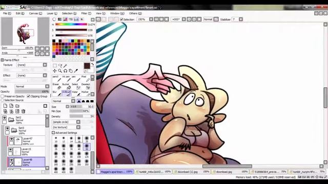 SPEEDPAINT :: Maggie's Apartment Fanart смотреть онлайн