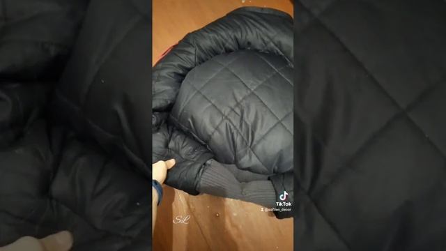 Лежанка для животных своими руками из старой куртки. Мастер класс . смотреть онлайн