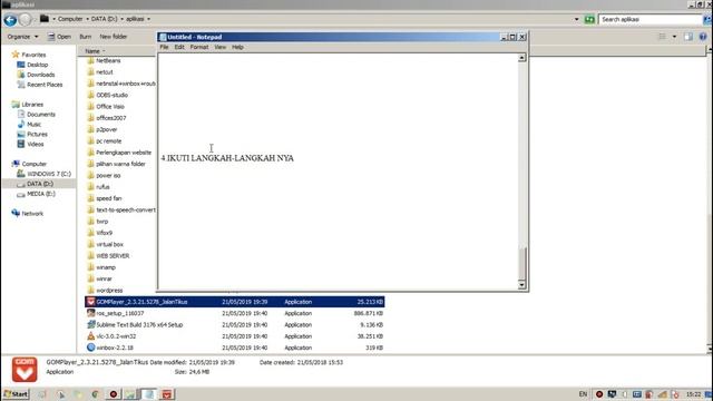 CARA MENGINSTAL GOM PLAYER TERBARU смотреть онлайн