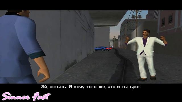 Grand Theft Auto - Vice City: Миссия 3 - Разборка на задворках смотреть онлайн