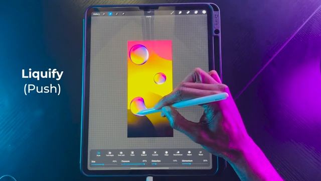 Procreate Tutorial - Create Your OWN IPhone Wallpapers In Procreate смотреть онлайн