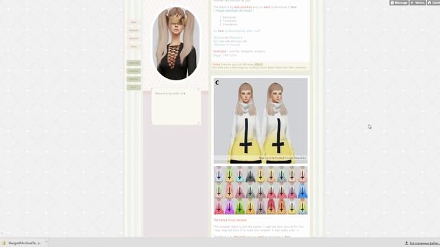 Советы от Ксении. ГДЕ СКАЧИВАТЬ ДОП МАТЕРИАЛЫ для THE SIMS 4 - #3 Тамблер / tumblr (Часть 1) смотреть онлайн