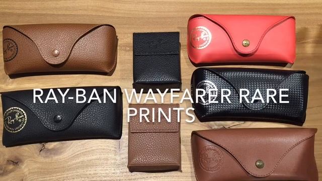 Ray Ban чехлы и футляры - Обзор смотреть онлайн