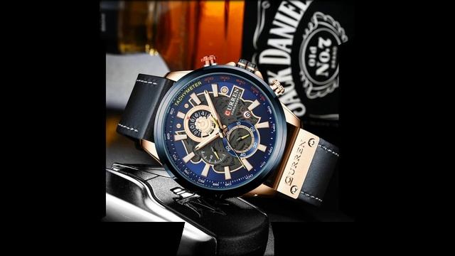 Новый бренд CURREN Роскошные Мужские Аналоговые кожаные спортивные часы Aliexpress мужские смотреть онлайн