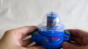 Музыкальная игрушка Юла со светом и звуком арт. 3388-3 видео обзор