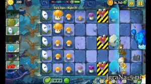 Dark Ages Night 19 - Plants vs Zombies 2 (Прохождение)