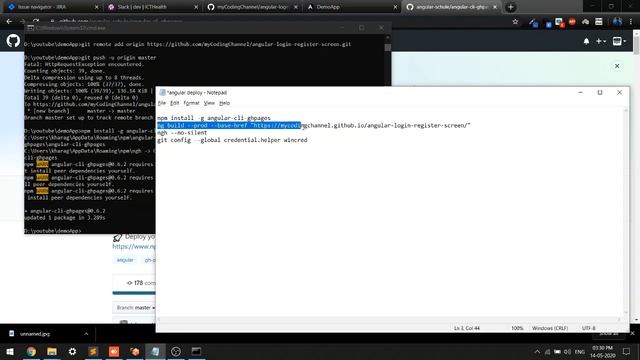 How to deploy and host angular 8 | 9 application on GitHub смотреть онлайн
