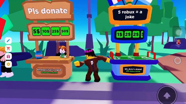 I GOT THE WORLD CUP BOOTH IN PLS DONATE смотреть онлайн