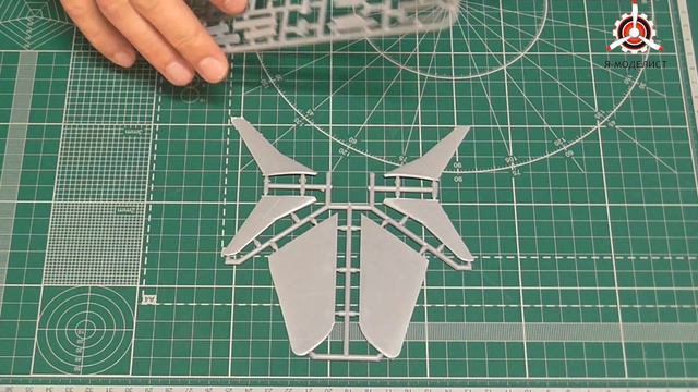 Обзор бомбардировщика "Victor B.1" фирмы "MicroMir" в 1/144 масштабе. смотреть онлайн