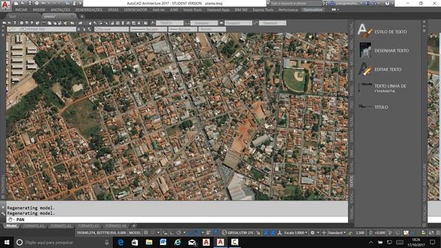 AUTOCAD ARCHITECTURE - IMAGEM AEREA смотреть онлайн