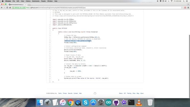 Raspberry Pi MCP3426 I2C Analog to Digital Converter Java Tutorial смотреть онлайн