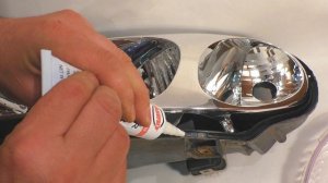 Замена стекла фары Ланос