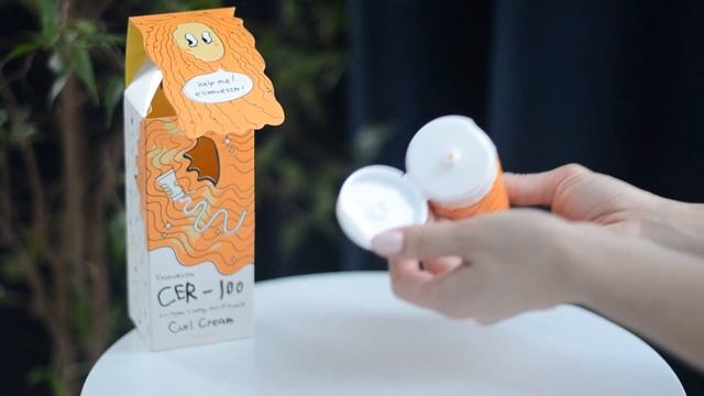 Крем для кудрявых волос Elizavecca Curl Cream ✅ распаковка смотреть онлайн