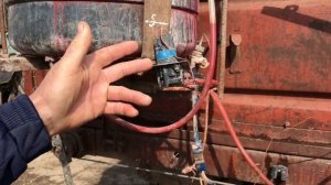 Самодельный загрузчик сеялки с протравкой семян