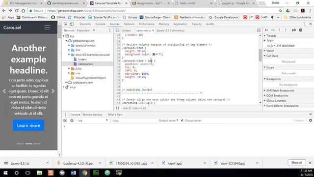 Bootstrap Web Dev Part 2: Foundational Bootstrap Skills with Dreamweaver and Remote AWS server смотреть онлайн