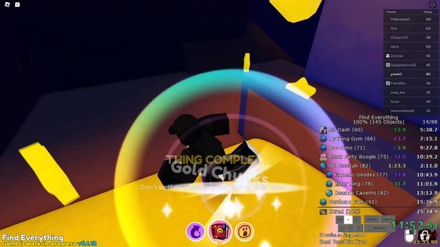(WR) Roblox: Find Everything - 100% (0.1.12) in 23:37 смотреть онлайн