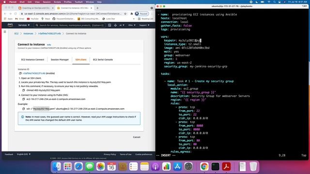 Ansible Automation | Automating AWS EC2 Instance Creation using Ansible Playbook | Ansible Tutorial смотреть онлайн